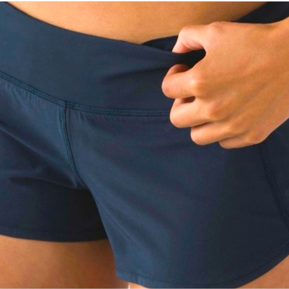 lululemon athletica Navy Athletic Shorts - Picture 4 of 7